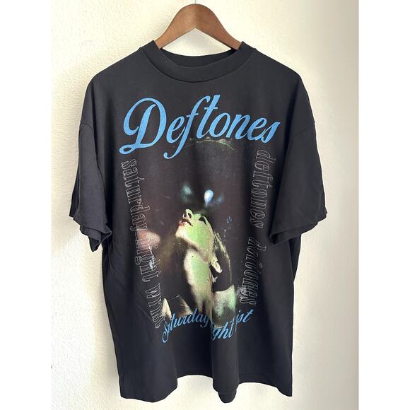 Deftones "Saturday Night Wrist" Vintage Reprint Single Stitch T-shirt Tultex - Picture 1 of 6